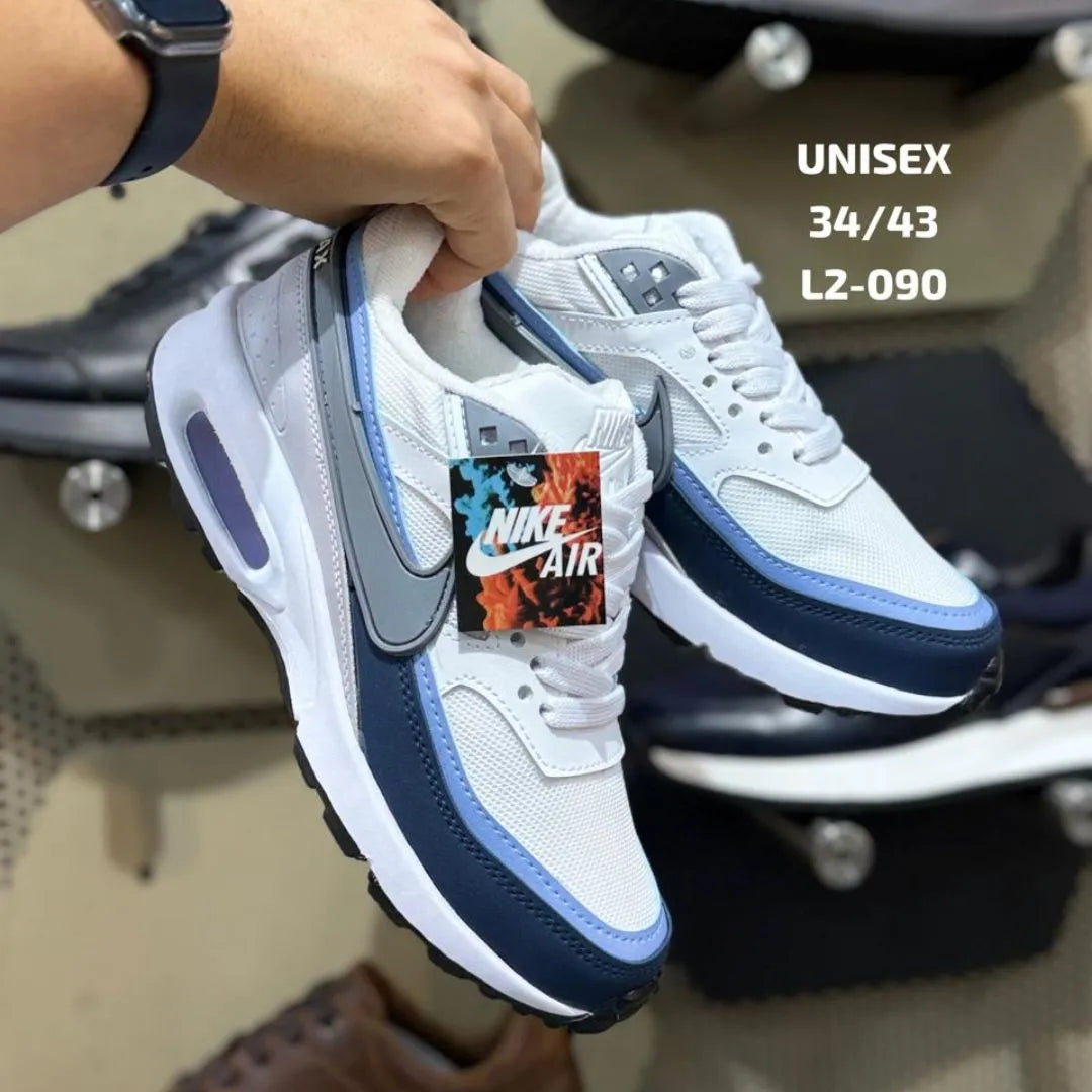 Zapatilla Unisex Nike Air Max Blanco Azul