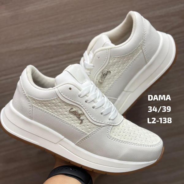 Zapatilla Velez Blanco Dama