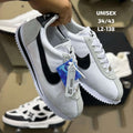 Zapatilla Nike Cortez Blanco y Negro Unisex