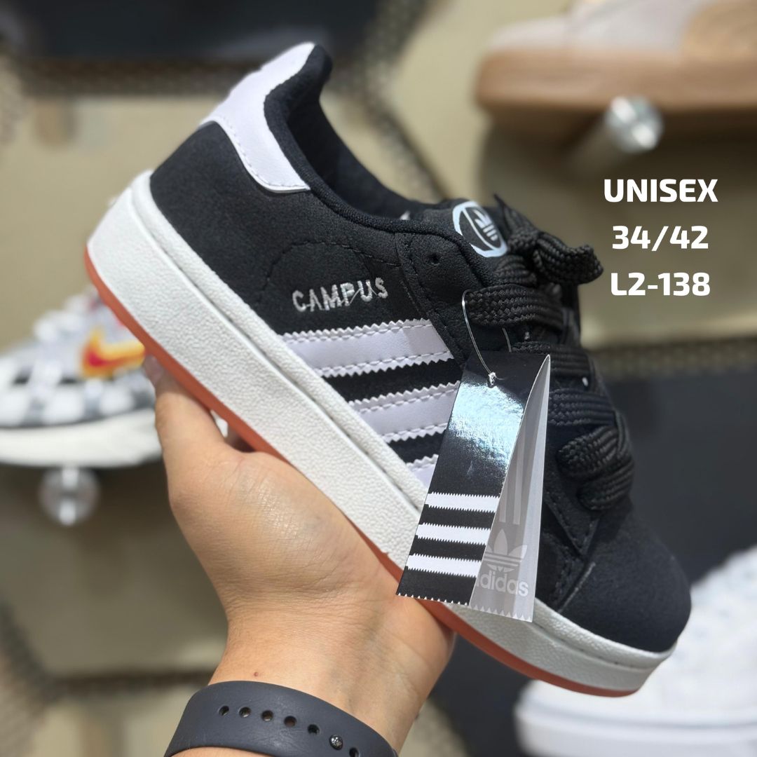 Zapatilla Adidas Campus Negra
