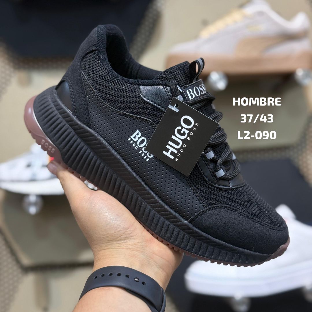 Zapatilla Boss Negra Casual