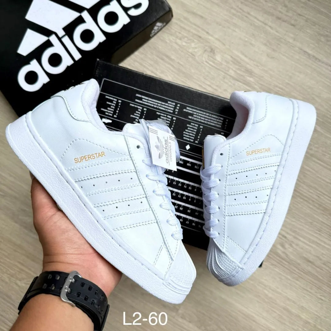 Zapatilla Unisex Adidas SuperStar Blanco