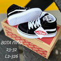 Teni-Bota Vans Negra Niñ@