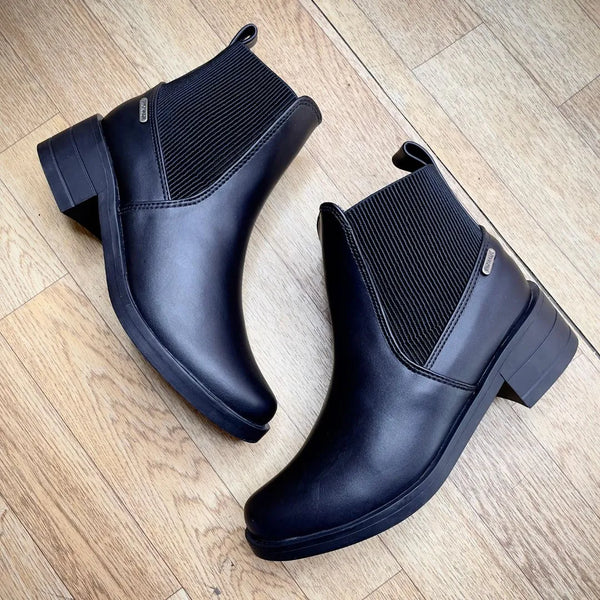 Botin Para Dama Negro Genovia