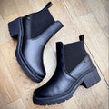 Botin Para Dama Negro Comodo