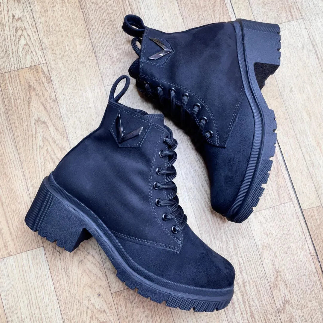 Botin Para Dama Negro Gamusa