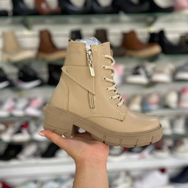Botin Para Dama Camel