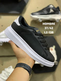 Tenis Basicos Negros Alexander MCQueen