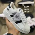 Tenis Adidas Superstar Blanco y Negro