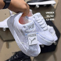 Zapatilla Unisex Deportivas Puma Blanco y Gris
