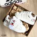 Tenis Campus Hello Kitty Blanco