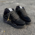 Zapatilla Unisex Nike Jordan Bota Retro 4 Negro Total