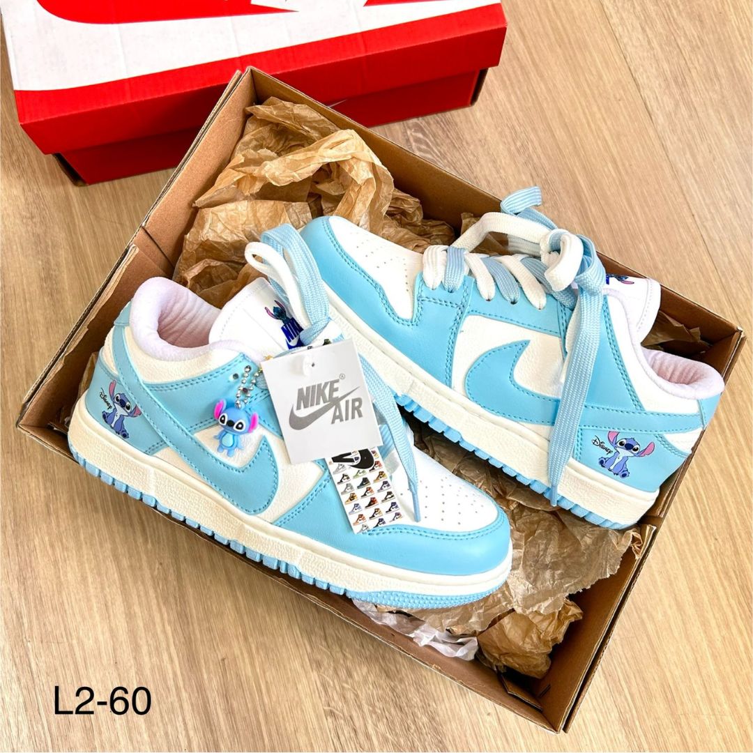 Zapatilla Deportiva Nike Azul Stitch