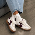 Zapatilla Skechers HotsHots Blanco Y Vino
